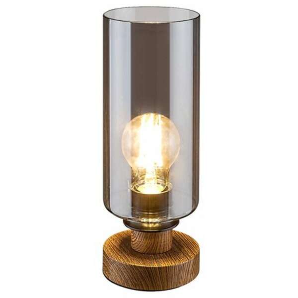 RABALUX Tanno, hrastova metalna stona lampa , E27 1x25W IP20