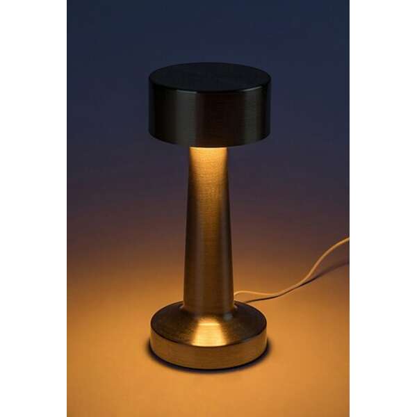 RABALUX Senan stona lampa LED2 7W H21cm gold