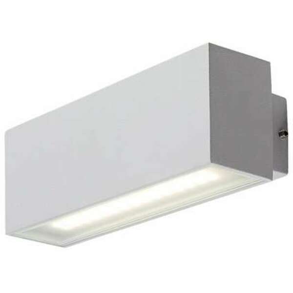 RABALUX Mataro,  LED spoljna zidna bela aluminium/staklena maska, 10W, with shade: 970lm,(bez stakla: 1200lm), 4000K