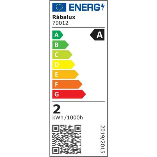 RABALUX Filament LED sijalica E14 C35, 2W, 470lm, 4000K