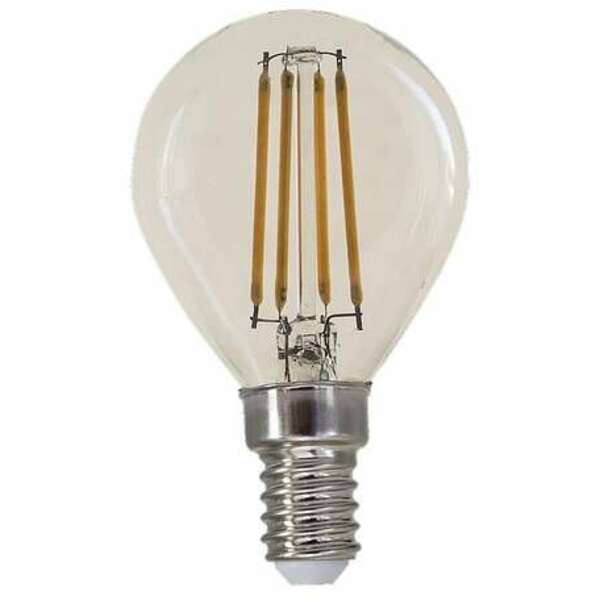 RABALUX Filament LED sijalica E14 G45, 4W, 500lm, 2700K