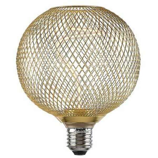 RABALUX Filament LED sijalica E27 G125, 5W, 270lm, 1800K