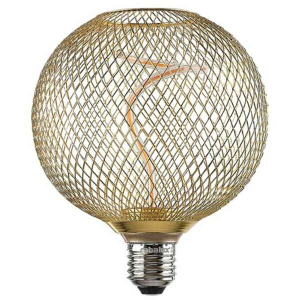 RABALUX Filament LED sijalica E27 G125, 5W, 270lm, 1800K