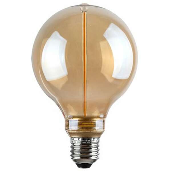 RABALUX Filament LED sijalica E27 G95, 3W, 170lm, 1800K