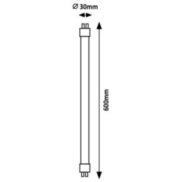 RABALUX LED Tube G13 T8, 9W, 900lm, 4000K, 60cm (bez startera)