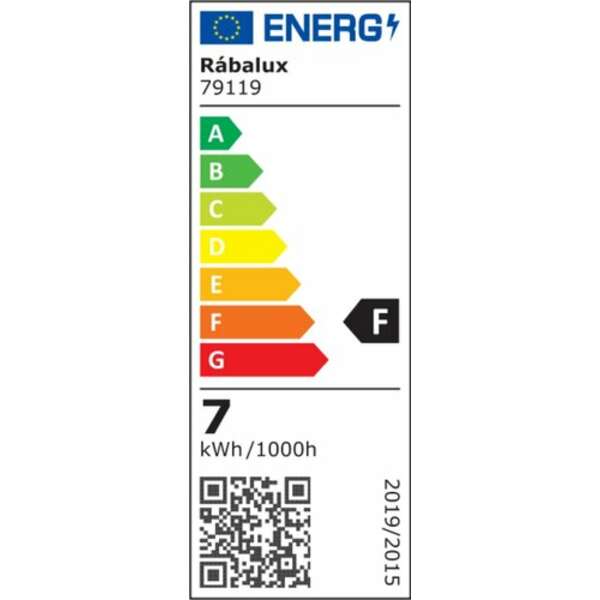 RABALUX LED sijalica G9, 7W, 640lm, 3000K