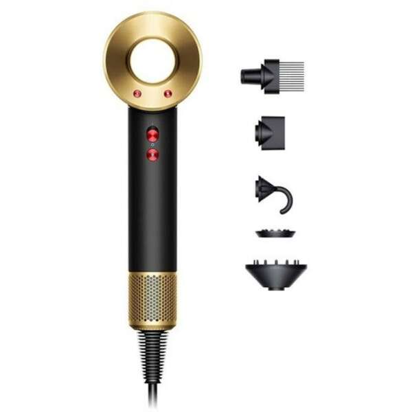 DYSON HD07 SUPERSONIC Fen ONYX/ GOLD 534017