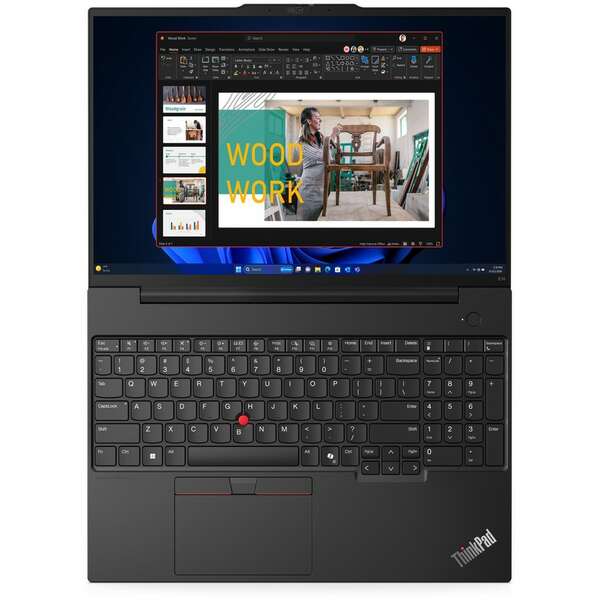 LENOVO ThinkPad E16 Gen 2 (Black) 16incha WUXGA IPS, Intel Ultra 7 155H, 16GB, 512GB SSD (21MA002YCX)