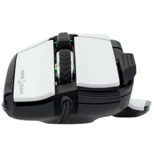 WHITE SHARK GM-9006 MARROK WHITE RGB 12.000 dpi