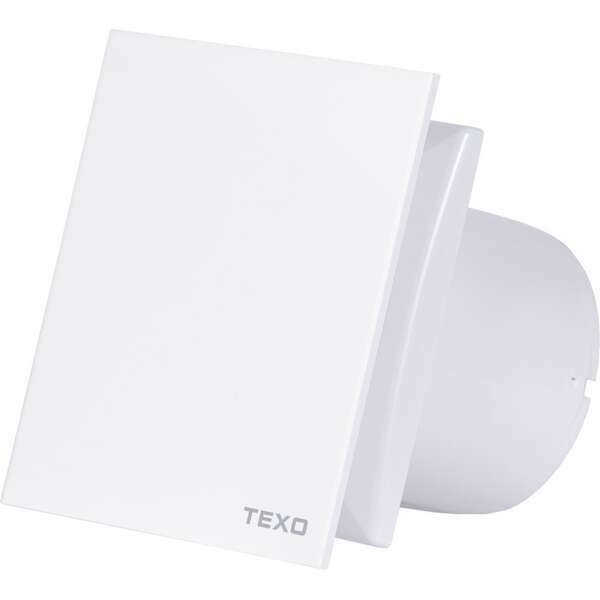 TEXO AIR PRO VENTILATOR 100 WHITE GLASS