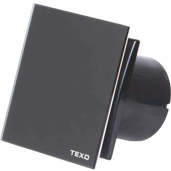 TEXO AIR PRO VENTILATOR 100 BLACK GLASS