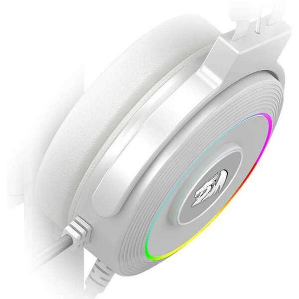 REDRAGON LAMIA 2 H320 RGB GAMING HEADSET WITH STAND-WHITE