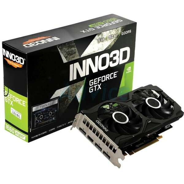 INNO3D GeForce GTX 1660 Super 6GB Twin X2 N166SK-06D6