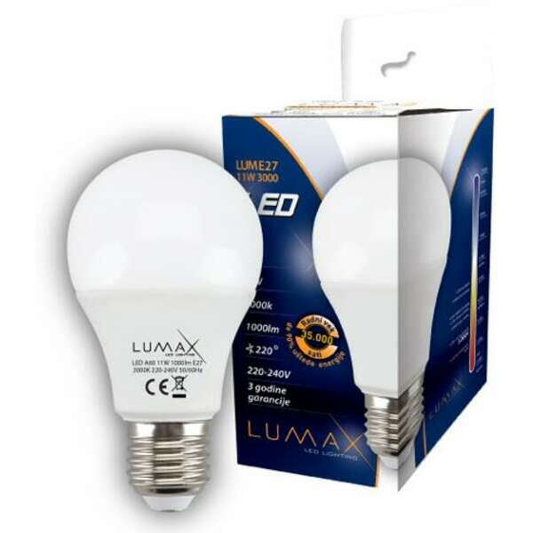 LUMAX LUME27-11W 3000K 1000 lm