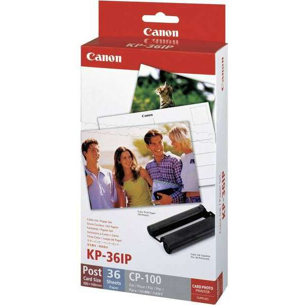 CANON kolor toner + foto papir set - KP-36IP