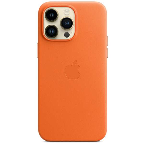 APPLE iPhone 14 Pro Max Leather Case with MagSafe - Orange mppr3zm/a 