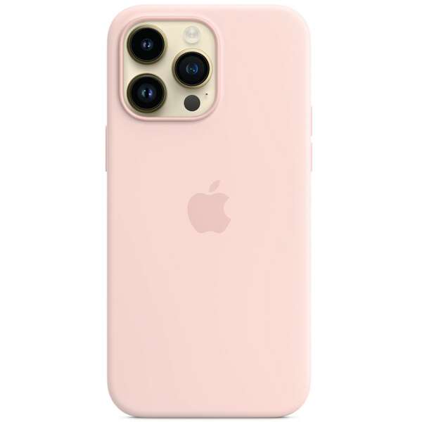 APPLE iPhone 14 Pro Max Silicone Case with MagSafe - Chalk Pink mptt3zm/a 