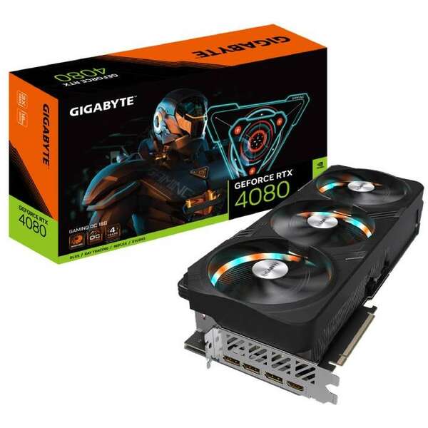 GIGABYTE nVidia GeForce RTX 4080 16GB 320bit GV-N4080GAMING OC-16GD