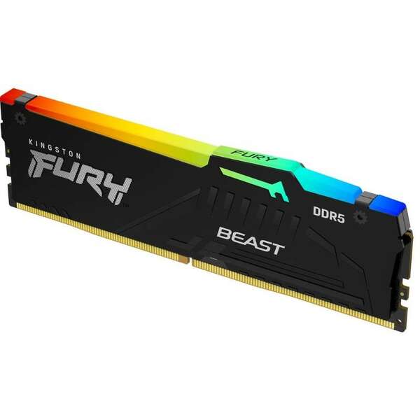 KINGSTON DIMM DDR5 8GB 5600MT/s KF556C36BBEA-8 Fury Beast RGB EXPO