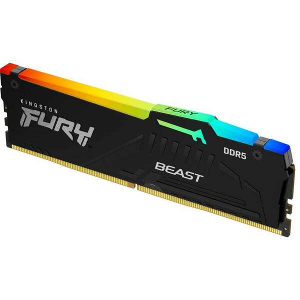 KINGSTON DIMM DDR5 32GB 5200MT/sKF552C36BBEA-32 Fury Beast RGB EXPO