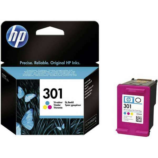 HP 301 Tri-color Original Ink Cartridge – CH562EE