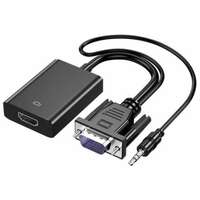 LINKOM Adapter-konvertor VGA na HDMI+Micro+Audio