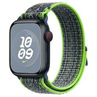 APPLE Watch 41mm Nike Band Bright Green/Blue Nike Sport Loop mtl03zm/a