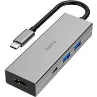 HAMA USB-C multiport Hub: 2 x USB-A, USB-C i HDMI