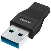 HAMA Adapter USB-A muski-USB-C zenski, 3.2 Gen1 5Gbit/s