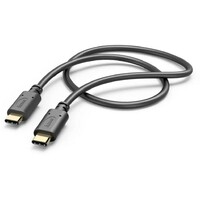 HAMA Charging/Data kabl, USB Type-C-USB Type-C, 1m crni