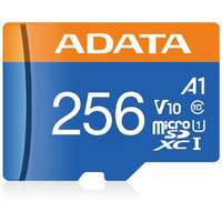 ADATA MICRO SD.256GB+SD adapter AUSDX256GUICL10A1-RA1