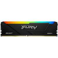 KINGSTON DIMM DDR4 8GB 3600MT/s KF436C17BB2A/8 Fury Beast RGB Black