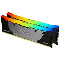 KINGSTON DIMM DDR4 16GB (2x8GB) 4000MT/s KF440C19RB2AK2/16 Fury Renegade RGB Black XMP