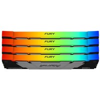 KINGSTON DIMM DDR4 128GB (4x32GB kit) 3600MT/s KF436C18RB2AK4/128 FURY Renegade RGB Black XMP