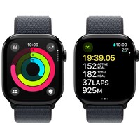 APPLE Watch S10 GPS 46mm Jet Black Alu Case with Ink Sport Loop mwwr3qv/a