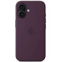 APPLE iPhone 16 Silicone Case with MagSafe Plum myy43zm / a