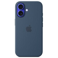 APPLE iPhone 16 Plus Silicone Case with MagSafe Denim myya3zm/a