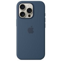 APPLE iPhone 16 Pro Silicone Case with MagSafe Denim myyk3zm / a