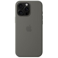 APPLE iPhone 16 Pro Max Silicone Case with MagSafe Stone Gray myyv3zm/a