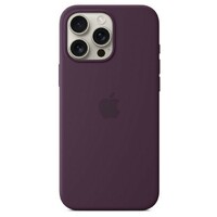 APPLE iPhone 16 Pro Max Silicone Case with MagSafe Plum myyw3zm / a