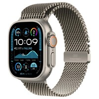 APPLE Watch 49mm Milanese Loop Natural Titanium Milanese Loop Large mxke3zm/a