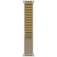 APPLE Watch 49mm Loop Tan Alpine Loop - Small - Natural Titanium Finish mxn13zm/a