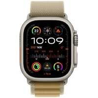 APPLE Watch 49mm Loop Tan Alpine Loop - Small - Natural Titanium Finish mxn13zm/a