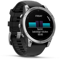 GARMIN Fenix E Stainless Steel Graphite