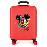 DISNEY MICKEY ALL SMILE ABS Kofer 55cm sa 4 dupla tockica CRVENI