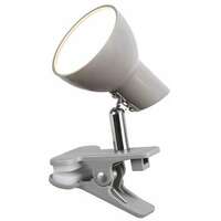 RABALUX Noah, clip lamp, siva,  LED 5W