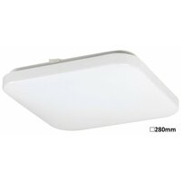 RABALUX Rob plafonjera  LED 20W 4000K, bela cetvrtasta 28x28cm