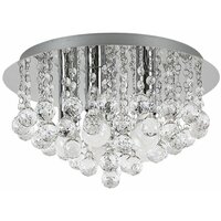 RABALUX Corinna plafonska lampa E14 5x40W hrom