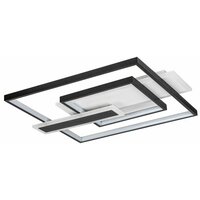 RABALUX Herkules, LED plafonjera, 50w, 4000k, crna/bela