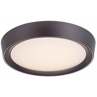 RABALUX Mokka plafonjera, LED 24W, braon,D41cm